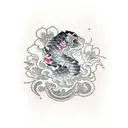 fragile sign tattoo design idea