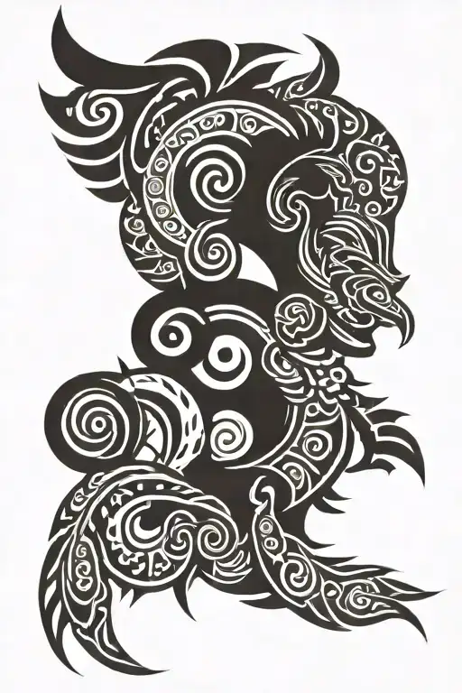 strength and honor tattoo design idea