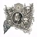 love family commitments  tattoo design idea