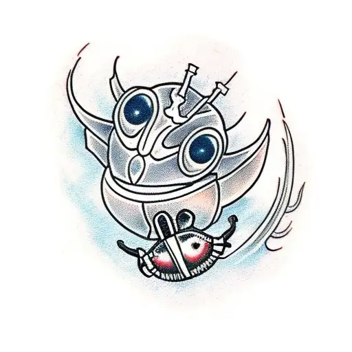 Hollow knight tattoo design idea
