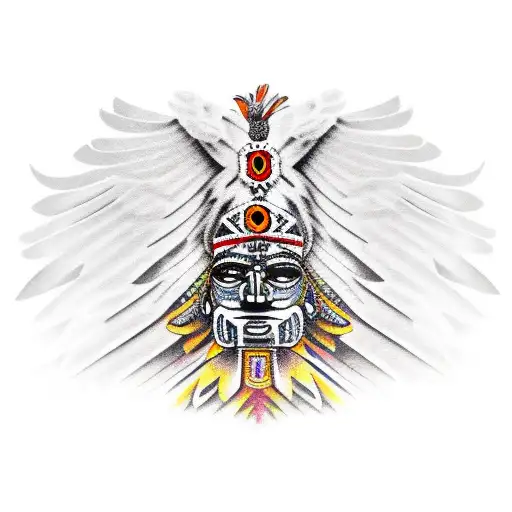 aztec eagle warrior tattoos