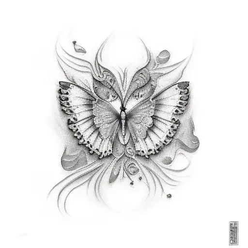 famili 5 persons tattoo design idea