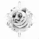 paired seals tattoo design idea