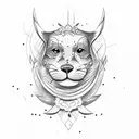 paired seals tattoo design idea