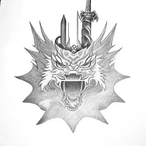 Gutt's dragon slayer sword. tattoo design idea