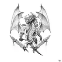 Gutt's dragon slayer sword. tattoo design idea