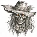 scarecrow tattoo design idea