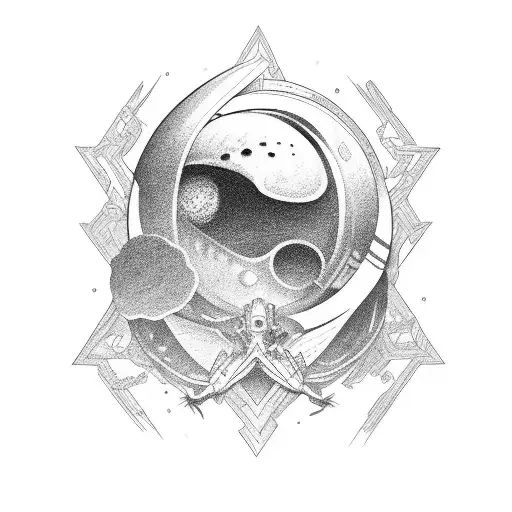 to infinity and beyond  tattoo design idea