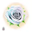 Rose tattoo design idea