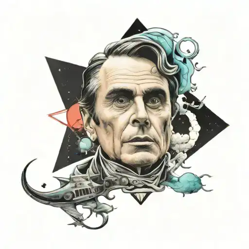 Carl Sagan phrase tattoo design idea