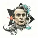 Carl Sagan phrase tattoo design idea