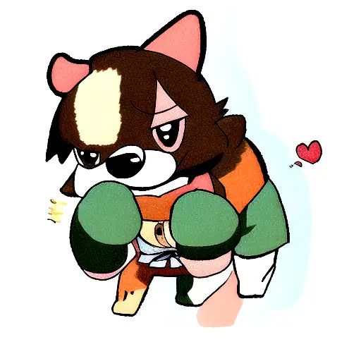 Boxer dog tattoo design idea