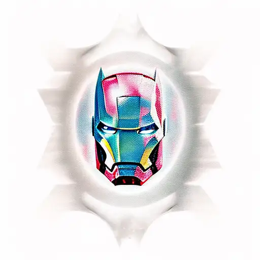 batman, ironman, terminator tattoo design idea