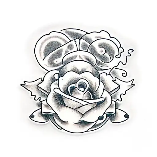 overworked but keep going, mentally drained but persistent on doing better tattoo design idea