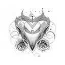 Fe y amor tattoo design idea