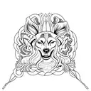 Fides et amor tattoo design idea