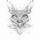 Fides et amor tattoo design idea