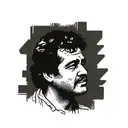 Pablo Escobar tattoo design idea