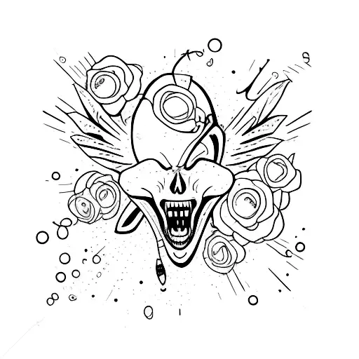 Bleeding hurt making home from blood tattoo design idea