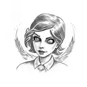 Elizabeth from Bioshock Infinite tattoo design idea