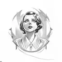 Elizabeth from Bioshock Infinite tattoo design idea