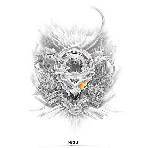 burn the boats tattoo design idea