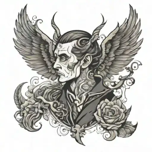 divine comedy tattoo design idea