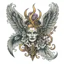 divine comedy tattoo design idea