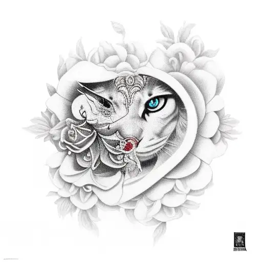 brujula antigua  tattoo design idea