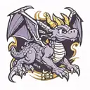 Spyro the Dragon tattoo design idea