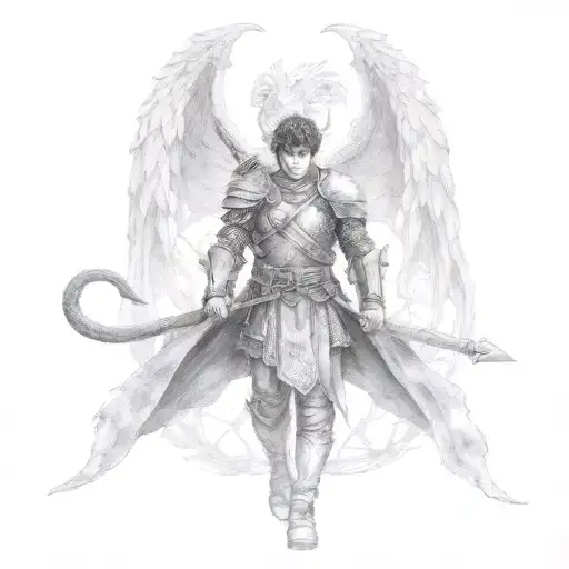 Berserk Guts wielding the Dragon Slayer tattoo design idea