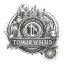 tomorrowland festival logo incorporated tattoo design idea