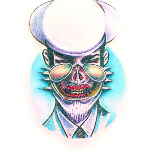 the fiend bray Wyatt  tattoo design idea