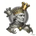 king Baldwin IV tattoo design idea