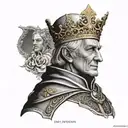 king Baldwin IV tattoo design idea