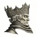 king Baldwin IV tattoo design idea