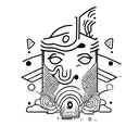 Overthink  tattoo design idea