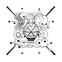 Overthink  tattoo design idea