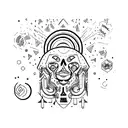 Overthink  tattoo design idea