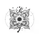 Flork sticker  tattoo design idea