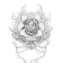 Flork sticker  tattoo design idea