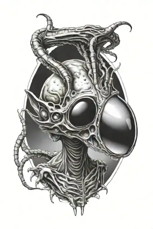 alien tattoo design idea