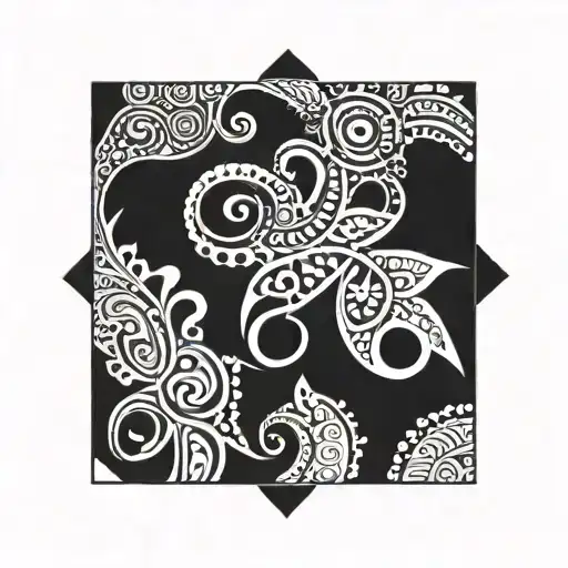 henna tattoo design idea