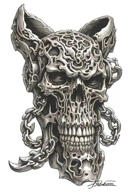 bracelet tattoo design idea