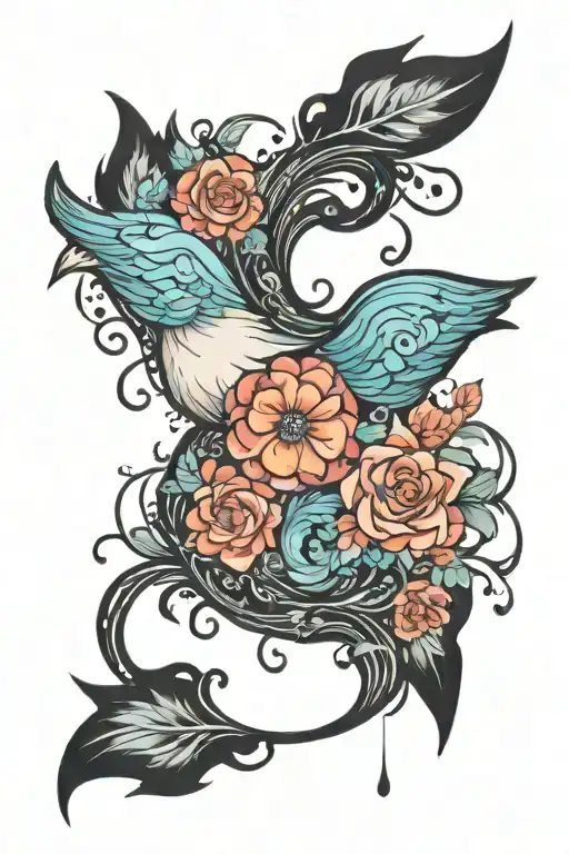 semicolon tattoo design idea