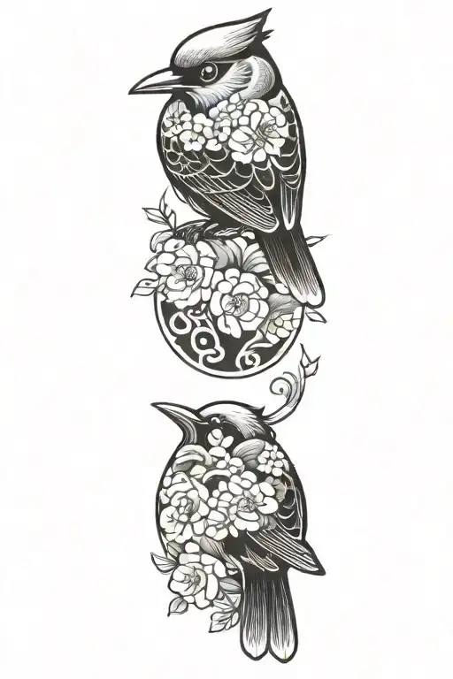 bird tattoo design idea