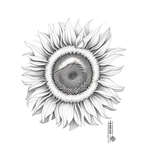 12 Elegant And Minimalist Sunflower Tattoo Ideas