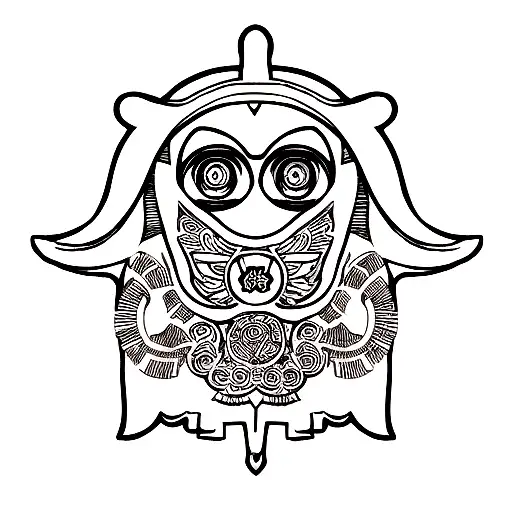 Hamsa Symbol tattoo design idea