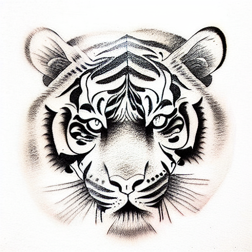 Tiger tattoo by Jakub Kowalski Art | Post 27176