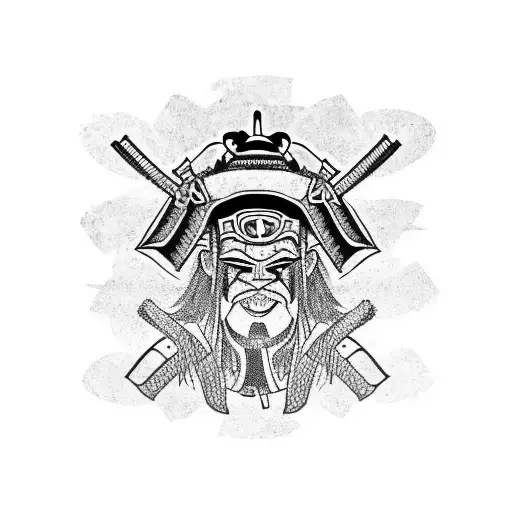 Samurai tattoo design Im working on  Scrolller
